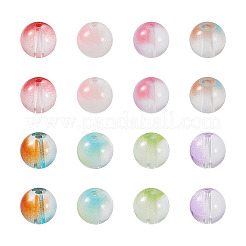120Pcs 8 Colors Transparent Glass Beads&nbsp;GLAA-CW0001-05