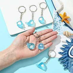 6Pcs Luminous Resin Keychain&nbsp;KEYC-FS00020
