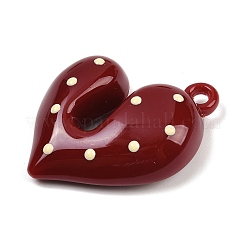 Opaque Acrylic Enamel Pendants&nbsp;OACR-B036-12D
