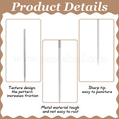 24Pcs 2 Styles Carton Steel Needles&nbsp;FIND-DR0001-96