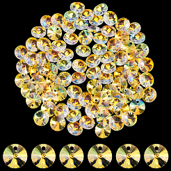 100Pcs Glass Charms&nbsp;GLAA-SP0001-70