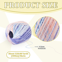 Gradient Color Ultra Thin Cotton Cord&nbsp;OCOR-TA0004-07L