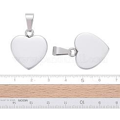 Tarnish Resistant Fashionable 304 Stainless Steel Stamping Blank Tag Pendants&nbsp;STAS-J002A-01