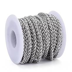 Tarnish Resistant 304 Stainless Steel Wheat Chains&nbsp;CHS-M001-01P