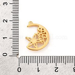 Brass Micro Pave Cubic Zirconia Pendants&nbsp;KK-F901-04B-G