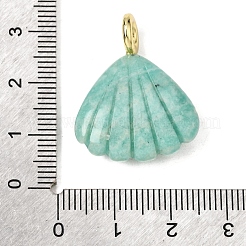 Natural Amazonite Carved Pendants&nbsp;G-C282-05I