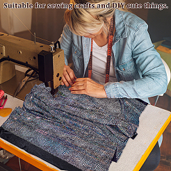 Polyester Bronzing Fabric&nbsp;DIY-WH0308-542