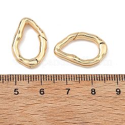 SHEGRACE Brass Spring Gate Rings&nbsp;XGRQ58793-761G
