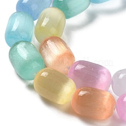 Natural Selenite Beads Strands&nbsp;G-F750-M