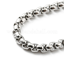 Non-Tarnish 304 Stainless Steel Box Chain Necklace for Men Women&nbsp;NJEW-A008-05P
