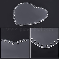 Transparent Acrylic Basket Bottoms&nbsp;TACR-WH0001-07