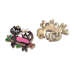 Alloy Enamel Pendants&nbsp;FIND-C085-06LG