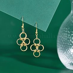 300Pcs 6 Style Brass Soldered Closed Jump Rings&nbsp;KK-CA0002-95