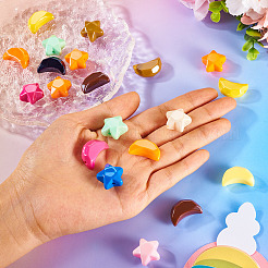 20Pcs 2 Styles Opaque Acrylic Beads&nbsp;OACR-TA0002-98