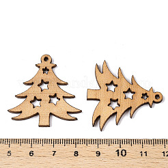 Printed Poplar Wood Pendants&nbsp;FIND-N005-74H