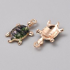 Alloy Enamel Pendants&nbsp;FIND-CJC0027-01G-11