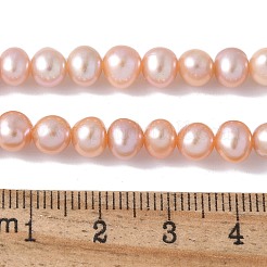 Natural Cultured Pearl Beads Strands&nbsp;PEAR-I007-07R-03C