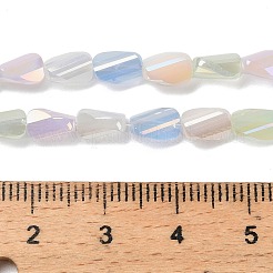 Electroplate Glass Beads Strands&nbsp;EGLA-P065-01A