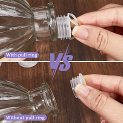 60Pcs 3 Styles Plastic Wine Bottle Stopper&nbsp;KY-GF0001-41A