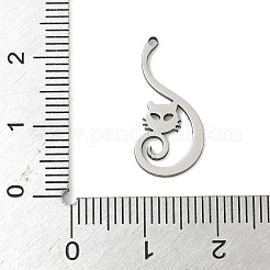 201 Stainless Steel Pendants&nbsp;STAS-H480-06P
