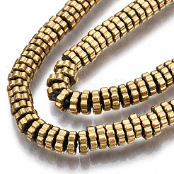 Electroplate Non-magnetic Synthetic Hematite Beads Strands&nbsp;G-T114-94G