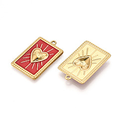 304 Stainless Steel Pendants&nbsp;STAS-N108-26B-G