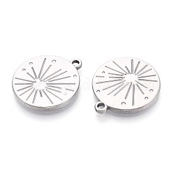 304 Stainless Steel Pendants&nbsp;STAS-T065-14P