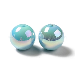 UV Plating Rainbow Iridescent Acrylic Beads&nbsp;LS-X-PACR-D070-01I