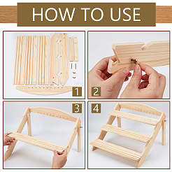 Wood Display Risers&nbsp;ODIS-WH0038-146E