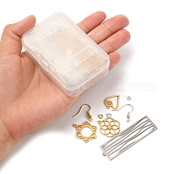 DIY Filigree Earring Making Kit&nbsp;DIY-YW0006-25