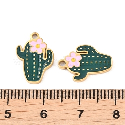 304 Stainless Steel Enamel Pendants&nbsp;STAS-Z188-06G