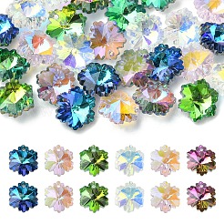 30Pcs Electroplated Glass Charms&nbsp;EGLA-YW0005-23