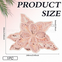 Cloth Sew on Patches&nbsp;DIY-WH0308-904C