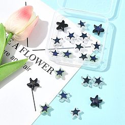 20Pcs 4 Colors Glass Beads&nbsp;GLAA-FS0002-49