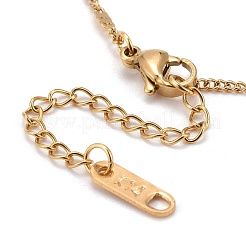 304 Stainless Steel Figaro Chain Necklaces&nbsp;NJEW-JN03487-02