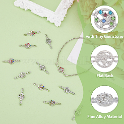 40Pcs 2 Colors Alloy Connector Charms&nbsp;FIND-FH0010-75