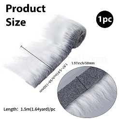 1Pc Artificial Wool Fabric for Christmas&nbsp;AJEW-GF0011-13B
