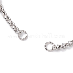 304 Stainless Steel Rolo Chain Slider Bracelet Makings&nbsp;AJEW-JB01254-02