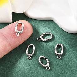 SHEGRACE Brass Spring Gate Rings&nbsp;XGR0096P-129P