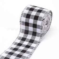 Polyester Imitation Linen Ribbon&nbsp;OCOR-G007-02A