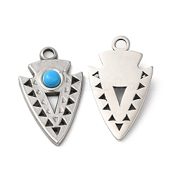 304 Stainless Steel Pendants&nbsp;STAS-R122-04P