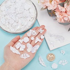 100G Plastic Pendants & Beads & Decoden Cabochons&nbsp;OHAR-SC0002-99D