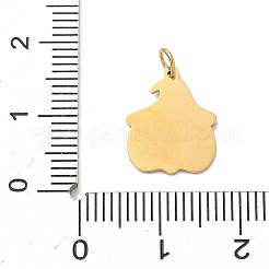 304 Stainless Steel Enamel Halloween Theme Charms&nbsp;LS-STAS-Z164-03G-09