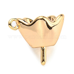 Brass Peg Bails&nbsp;LS-KK-Q783-01G