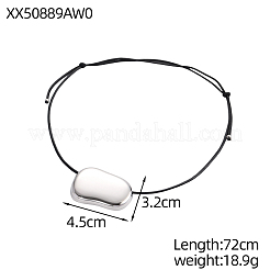 304 Stainless Steel Pendant Necklaces&nbsp;STAS-OY017-70P