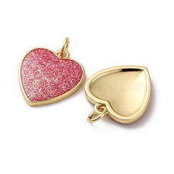 Brass Enamel Pendants&nbsp;KK-S525-11G-A
