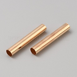 50Pcs Brass Tube Beads&nbsp;KK-WH0001-23KCG
