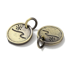 Tibetan Style Brass Pendants&nbsp;KK-M284-34AB
