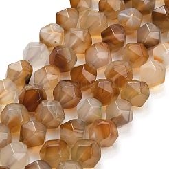 Natural Agate(Dyed & Heated) Beads Strands&nbsp;G-K425-B13-01