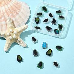 20Pcs 5 Colors Glass Beads&nbsp;GLAA-FS0002-52